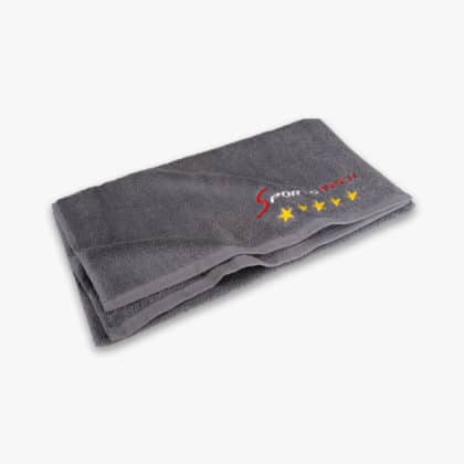 Cotton Piece Dyed Sports Towel with Embroidery 01
